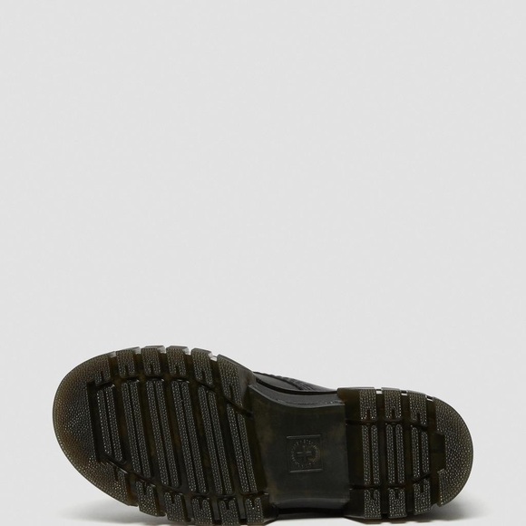 😍Dr.Martens Black Chunky Combat Boots Audrick Nappa Leather Platform Ankle Boots - Picture 6 of 8